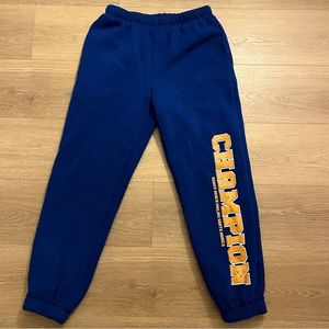 blue edikted sweatpants
